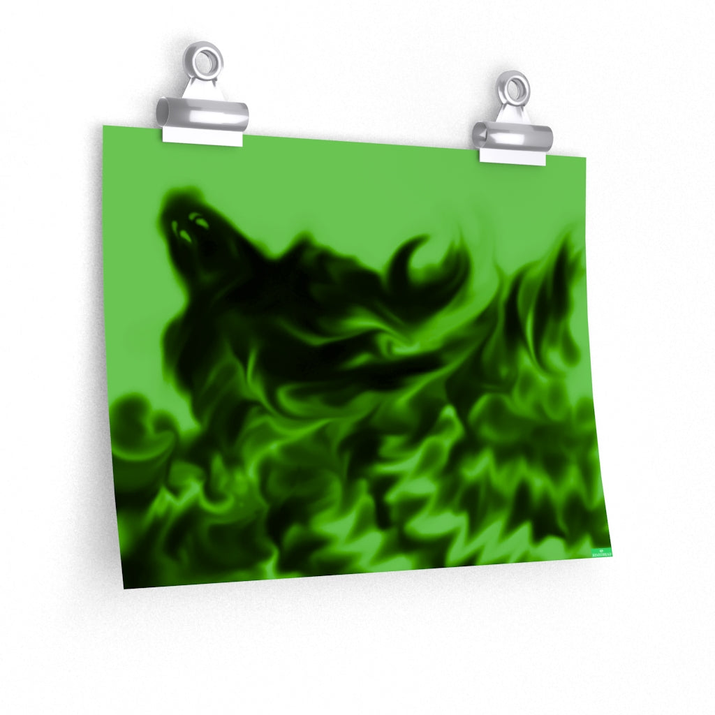 "Evil Ghost Dude" Poster - KindDread