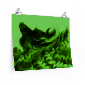 "Evil Ghost Dude" Poster - KindDread