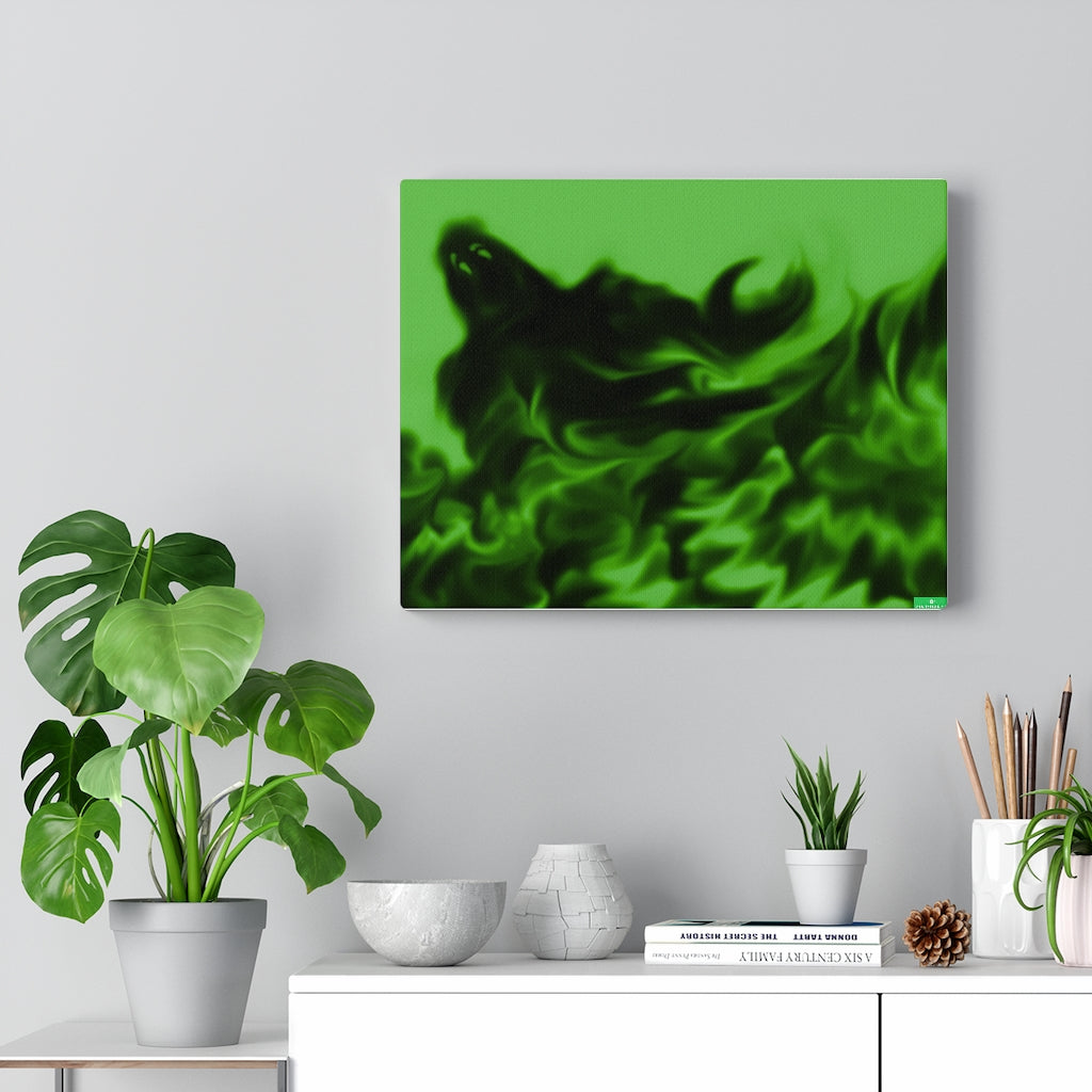 "Evil Ghost Dude" Canvas Gallery Wraps - KindDread